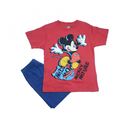 Pijamale - Pijama de vara pentru baieti Disney Mickey Mouse CDMK1-116, Multicolor