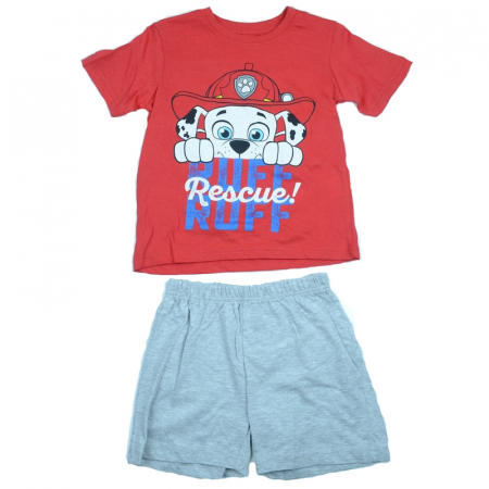 Pijamale - Pijama de vara pentru baieti Sun City Paw Patrol SE2063RO-104, Multicolor