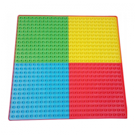 Seturi de constructie - Placa pentru constructie 42,7 x 42,7 cm Tega Baby 000293-M, Multicolor