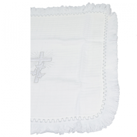 Pled pentru botez 45 x 40  cm Mini Junior Eke-24, Alb [2]