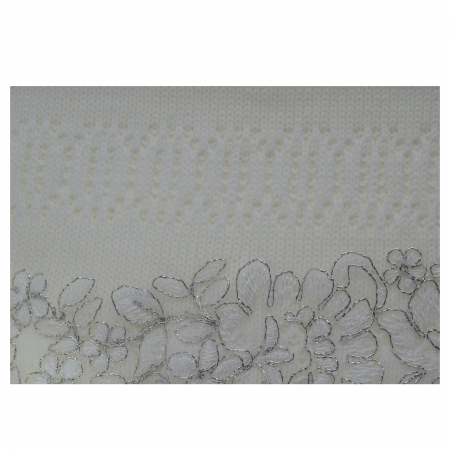Pled 92 x 83 cm pentru fete Mini Junior 1043, Crem [1]
