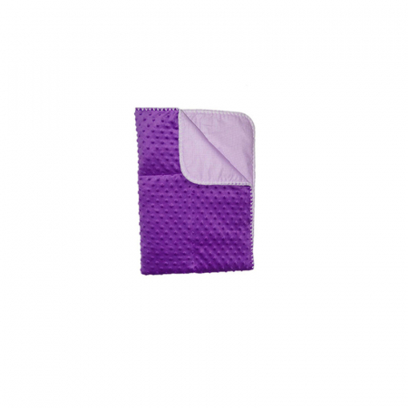 Paturici si pleduri bebelusi - Pled 75 x 100 cm pentru copii Ty i My Bubbles PTMB-M, Mov