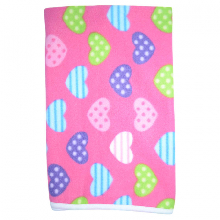Paturici si pleduri bebelusi - Paturica 77 x 70 cm pentru fete Mini Bimbi P110323-5, Fucsia