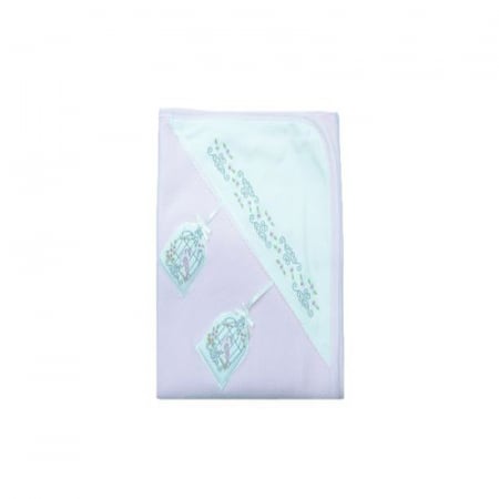 Paturici si pleduri bebelusi - Pled 75 x 85 cm pentru copii Gaye Bebe PC-009, Multicolor