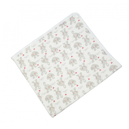 Paturici si pleduri bebelusi - Pled 80 x 70 cm Mini Junior PMJPC-11, Gri