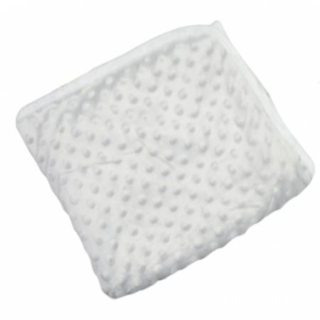 Paturici si pleduri bebelusi - Pled 80 x 90 cm pentru baieti Mini Junior BBY-30, Gri