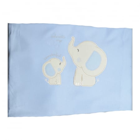 Paturici si pleduri bebelusi - Pled 85 x 80 cm pentru baieti Pamuk 60-804, Albastru