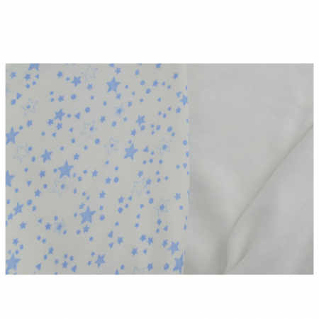 Pled 85 x 85 cm pentru baieti Mini Junior 939, Alb [1]