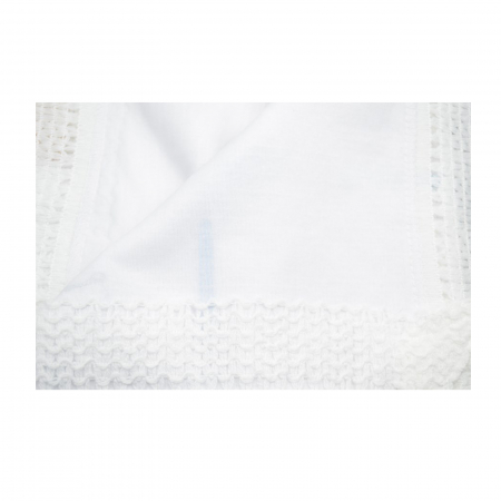 Pled 90 x 80 cm pentru baieti Mini Junior B210, Alb [2]