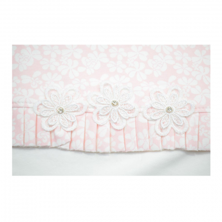 Pled 90 x 85 cm pentru fete Bebelinna 940794, Crem [1]