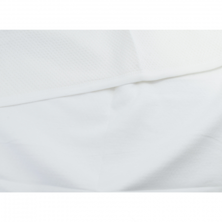Pled 90 x 90 cm pentru fete Mini Junior BBW-19, Alb [1]