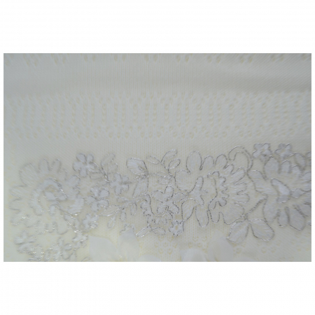 Pled 92 x 83 cm pentru fete Mini Junior 1044, Crem [1]