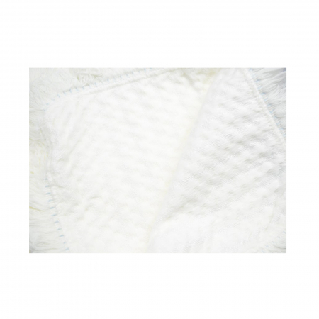 Pled 95 x 85 cm pentru baieti Mini Junior 1032, Alb [2]