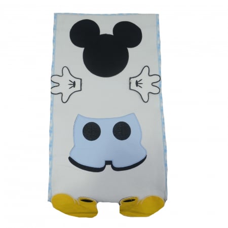 Paturici si pleduri bebelusi - Pled 98 x 90 cm pentru baieti Mini Junior 135, Multicolor