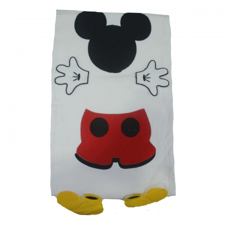 Paturici si pleduri bebelusi - Pled 98 x 90 cm pentru baieti Mini Junior 136, Alb