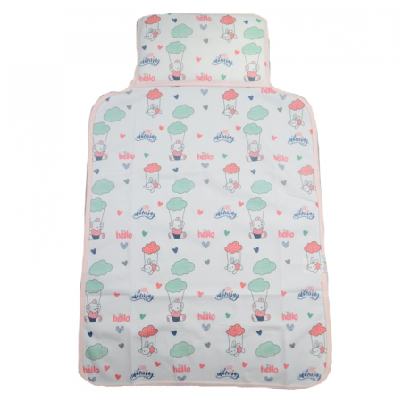 Aleze si chilotei scutec - Pled impermeabil 44 x 76 cm Mini Junior 32-82, Multicolor