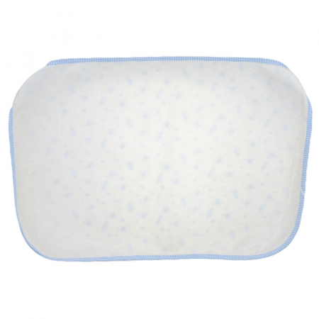 Aleza impermeabila si refolosibila din bumbac 65 x 45 cm pentru baieti Mini Junior PL119, Albastru [1]