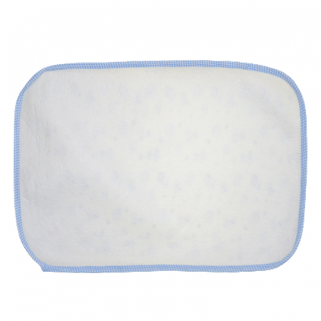 Aleza impermeabila si refolosibila din bumbac 60 x 40 cm pentru baieti Mini Junior PL110, Albastru [1]