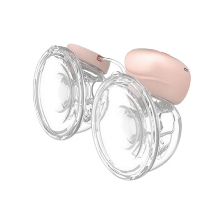 Accesorii gravide si mamici - Pompa de san electrica BabyOno 1002R, Roz