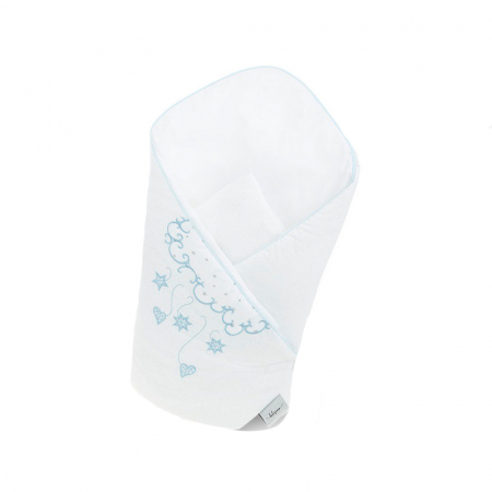 Paturici si pleduri bebelusi - Port bebe 75 x 75 cm Belisima P02-0153, Alb