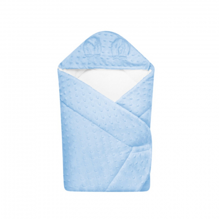 Paturici si pleduri bebelusi - Port bebe 75 x 80 cm DuetBaby 631-1A, Albastru
