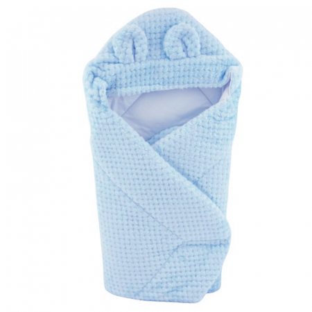 Paturici si pleduri bebelusi - Port bebe 75 x 80 cm DuetBaby 655AA, Albastru