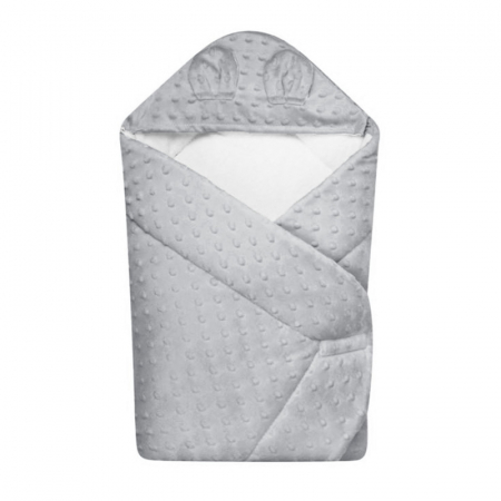 Paturici si pleduri bebelusi - Port bebe 75 x 80 cm DuetBaby 631-3Gri, Gri