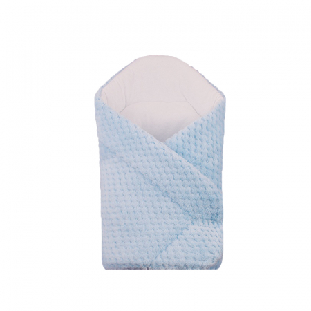 Paturici si pleduri bebelusi - Port bebe 75 x 80 cm DuetBaby 654A, Albastru