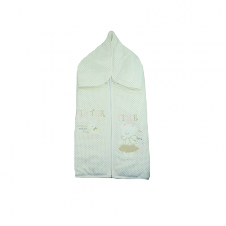 Paturici si pleduri bebelusi - Port bebe 85 x 90 cm pentru Fete Bebelinna BBLN8-C, Crem