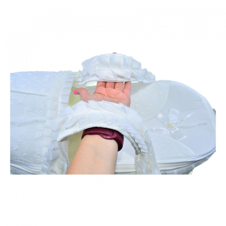 Port bebe elegant pentru bebelusi, Mini Junior 8500C, Crem [2]