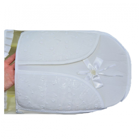 Port bebe elegant pentru bebelusi, Mini Junior 8500C, Crem [4]