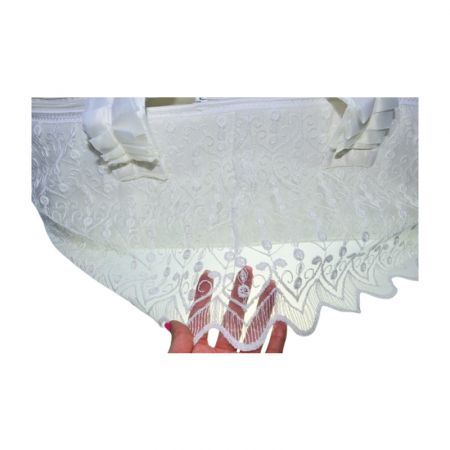 Port bebe elegant pentru bebelusi, Mini Junior 8500C, Crem [3]