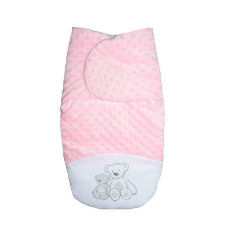 Paturici si pleduri bebelusi - Port bebe pentru fete 50 x 30 cm Nicol 779104, Roz