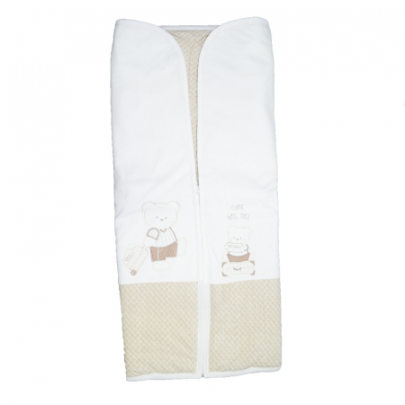 Port bebe pentru baieti 90 x 85 cm Bebelina 216CR, Crem [3]