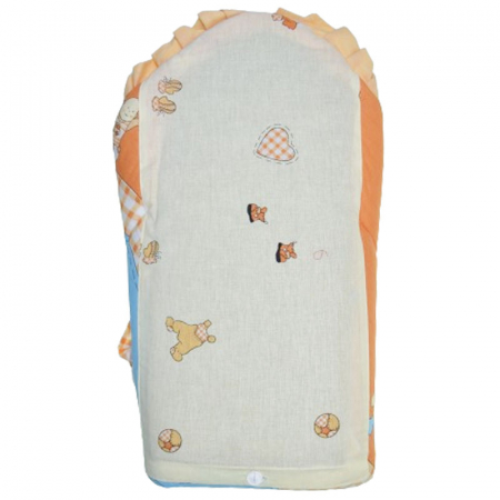Port bebe pentru copii 55 x 30 cm Mini Junior 6102023-2, Portocaliu [1]