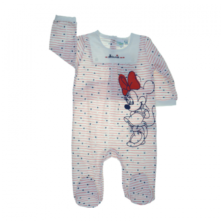 Salopete bebelusi fete - Salopeta cu maneca lunga pentru fete Disney Baby 653012-68, Multicolor