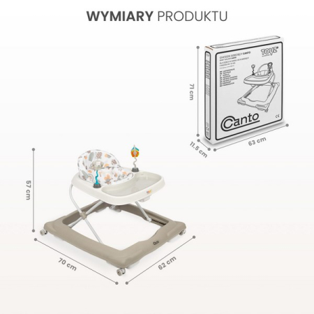 Premergator pentru copii Toyz Canto, 322142, Bej [8]