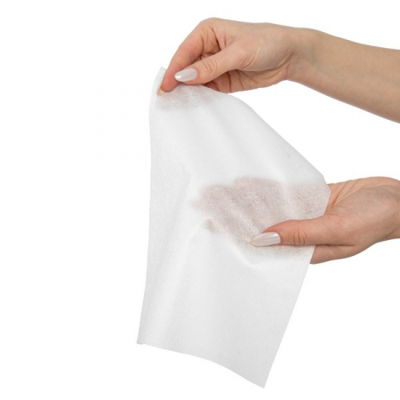 Prosoape  hipoalergenice, din bambus, pentru copii, 100 bucati, Akuku, A0687, Alb [2]