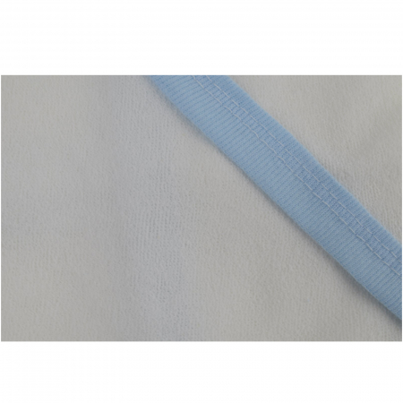 Prosop 100 x 72 cm cu gluga Mini Junior 100-42, Alb [2]