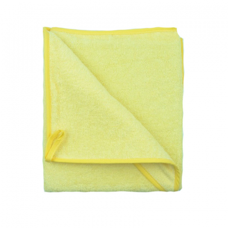 Prosop 80 x 80 cm cu gluga Duet Baby 315G, Galben [2]