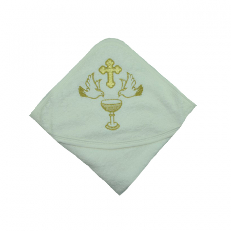 Prosoape - Prosop 80 x 80 cm pentru botez Mini Junior PLD4-C 