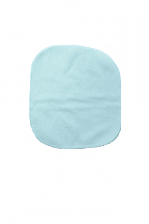 Prosop 85 x 85 cm cu gluga Baby Line PBB04, Alb [2]