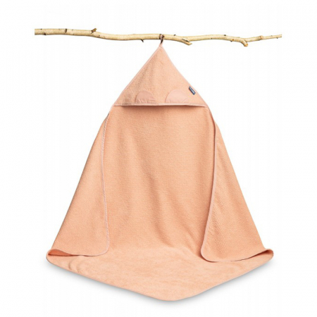 Prosop cu gluga 100 x 100 cm pentru copii Sensillo 390970, Roz [1]