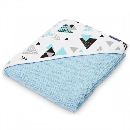 Prosoape - Prosop cu gluga 100 x 100 cm pentru copii Sensillo 305008, Albastru