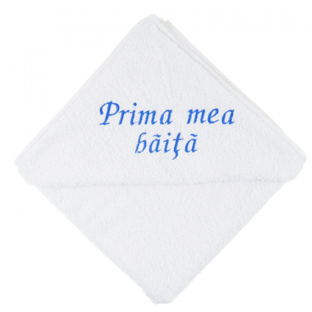 Prosoape - Prosop cu gluga 75 x 75 cm Confort Family VF-232, Alb