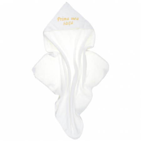 Prosop cu gluga 75 x 75 cm Confort Family VF-8362, Alb [2]