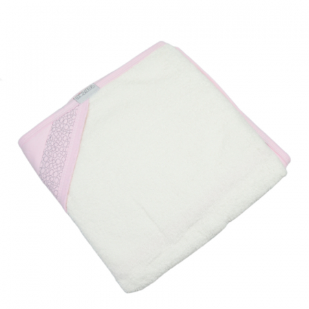 Prosop cu gluga 75 x 75 cm Tonton TNTN-5, Roz [2]