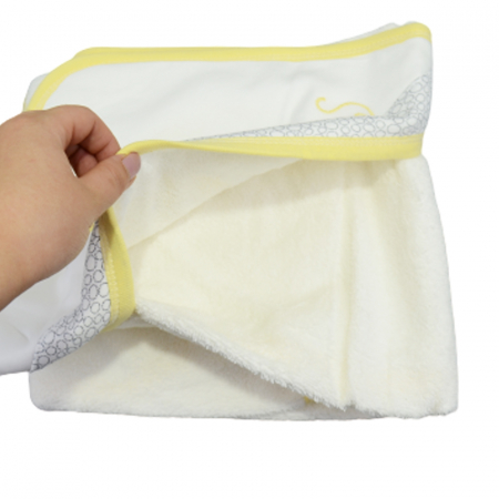 Prosop cu gluga 75 x 75 cm Tonton TNTN-6, Galben [2]