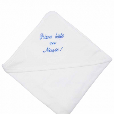 Prosoape - Prosop cu gluga 75 x 80 cm Confort Family P030623-1, Alb