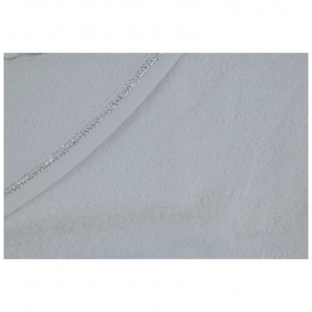 Prosop cu gluga 80 x 80 cm Mini Junior 80-60A_0 luni+, Alb [1]